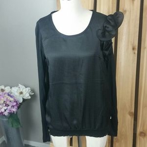 Dept Black Long Sleeve Blouse